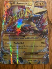 Pokemon M Manectric EX Mega Full Art Holo Secret Rare 120/119 XY Phantom Forces on eBay
