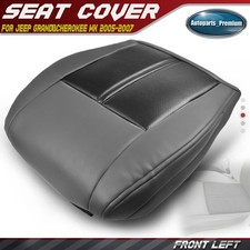 Front Left Driver Seat Cover For Jeep Grand Cherokee Wk 2005 2006 2007 Suv Grey Front Left Driver Seat Cover For Jeep Grand Cherokee Wk 2005 2006 2007 Suv Grey