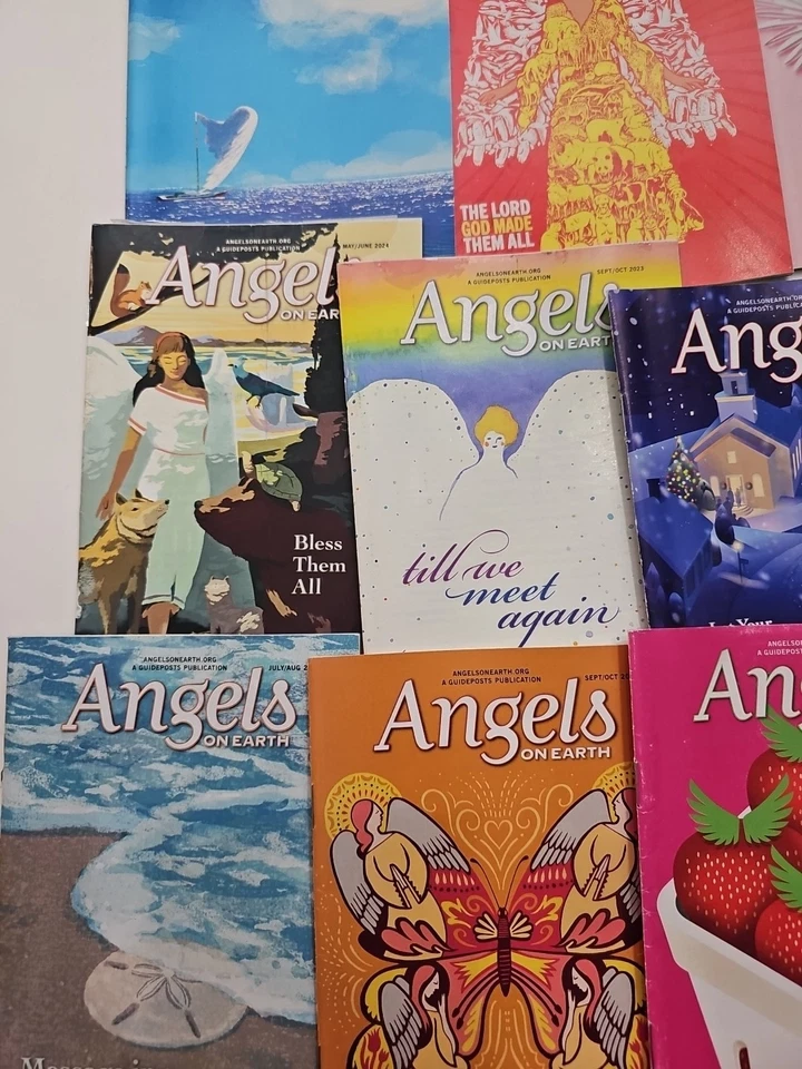 Lot 20 Angels on Earth Guideposts Magazine Small Book of Angels 2016-2024 - Image 2 of 4
