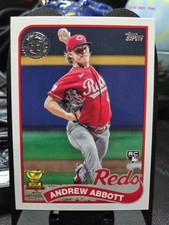 Andrew Abbott - 2024 Topps Series 1 Baseball 89B-96 (RC, 1989 35th Anniversary)