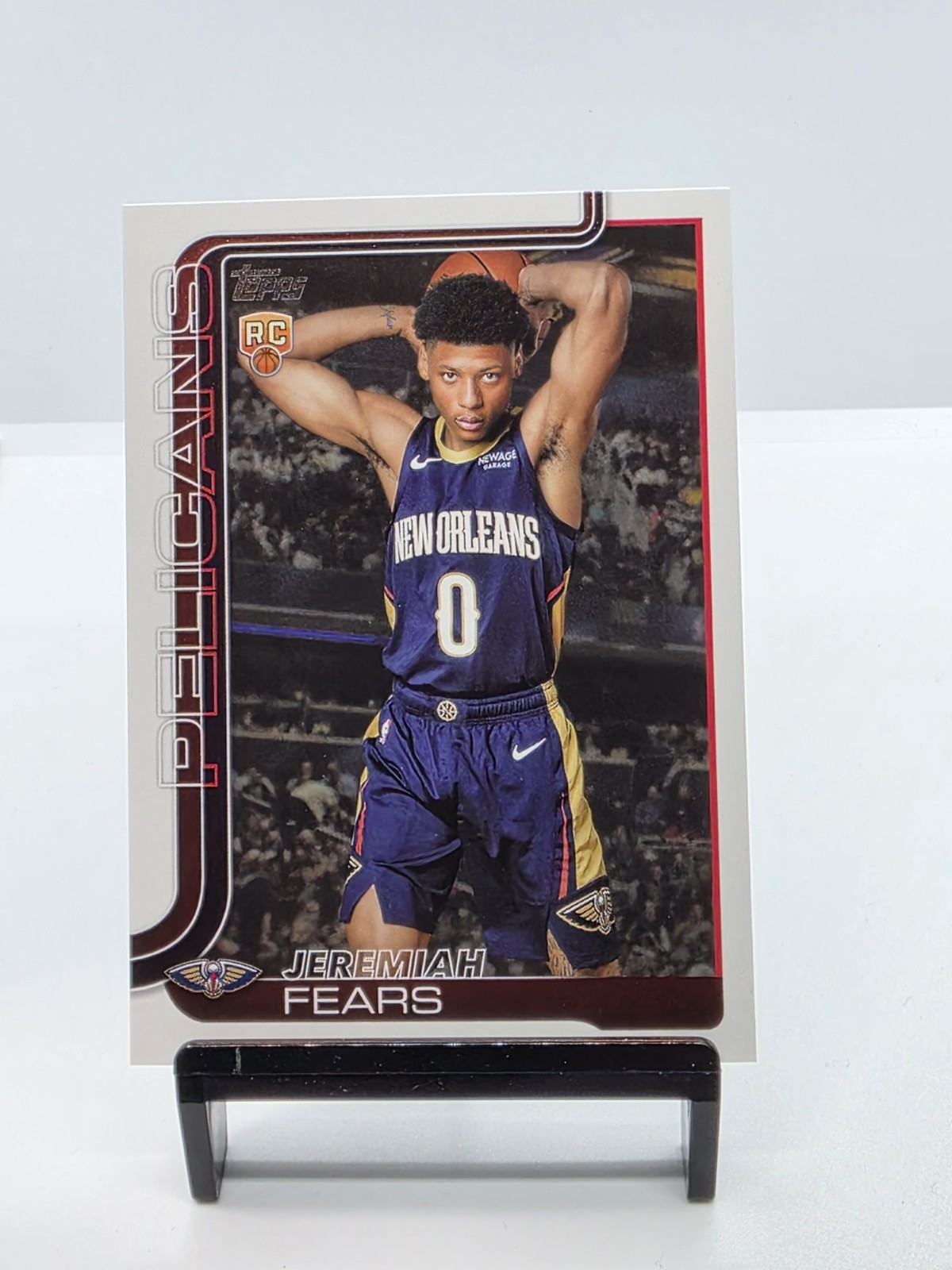2025-26 Topps Jeremiah Fears Rookie RC New Orleans #207
