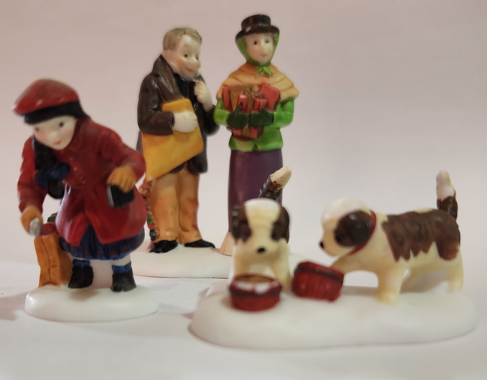 Dept. 56  3 Figurines  Lot A