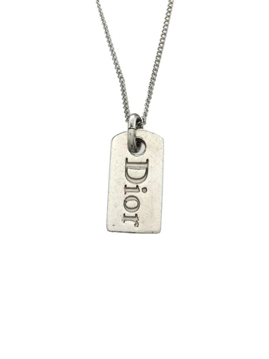 CHRISTIAN DIOR D CHARM HEART NECKLACE RDB #38 CHRISTIAN DIOR D CHARM HEART NECKLACE RDB