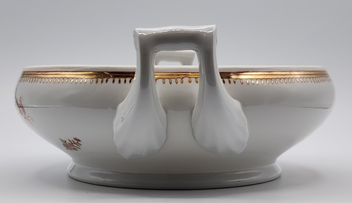Chinese Export American Eagle Seal Federal Armorial Tureen Dish FLAW READ BLUE - Picture 6 of 22