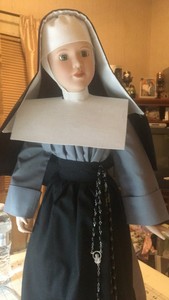 porcelain nun doll