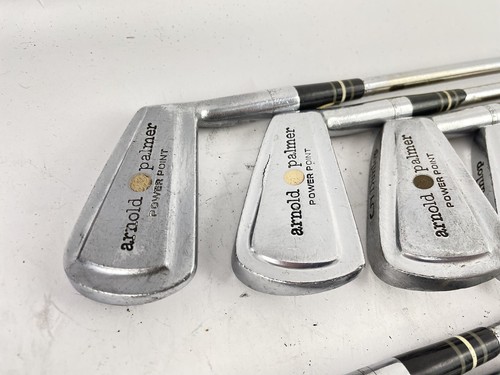 Hierros Dunlop Arnold Palmer 3-10 hoja de acero regular/derecha/empuñaduras nuevas/7349 - Imagen 3 de 20