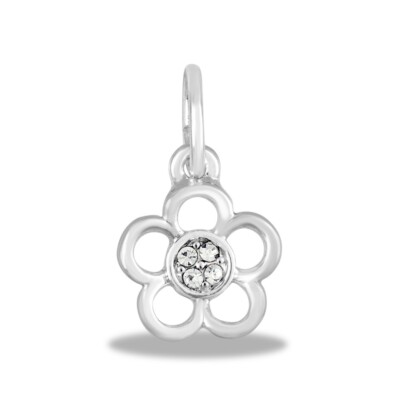 NEW DaVinci Inspirations Charms Interchangeable Jewelry - CZ Flower DBI160-2