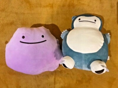 snorlax ditto plush reversible