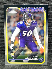 2024 Topps Chrome Football - ADISA ISAAC RC #218 - BALTIMORE RAVENS
