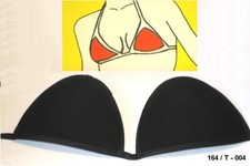 BH-Einlagen Italienisches Produkt Gr&ouml;&szlig;e 2 -schwarz - 164T - 004