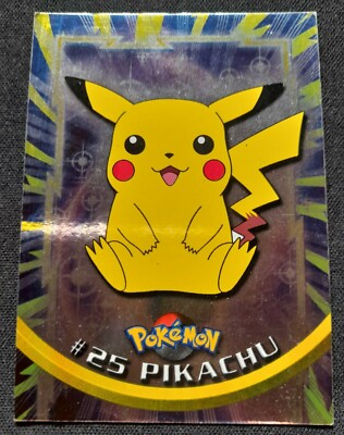 Pikachu - #25 - Topps Chrome Pokemon Series 1 2000