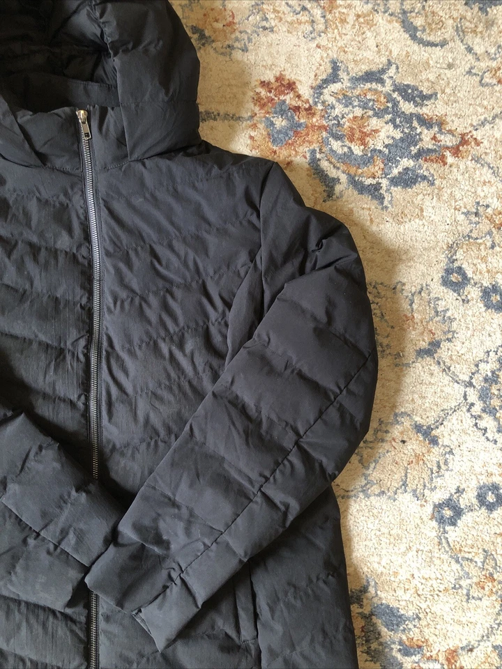 32 Degrees Heat Mens Black Size XL Puffer Hoodie Jacket - Image 4 of 4