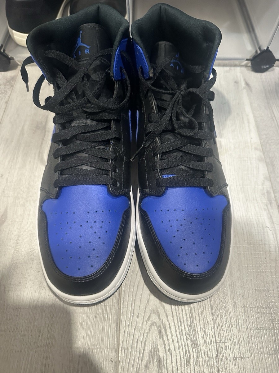Jordan Mid Hyper Royal Custom Size 14
