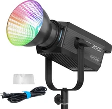 Nanlite FS-300C 300W RGBW Full Color COB LED Video Light 2700K-7500K APP Control