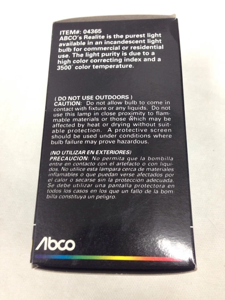 150W A21 Clear Realite Neodymium Full Spectrum Reptile Light Bulb 150A21/RL 2-pc - Image 4 of 4