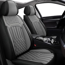 For Honda Accord 2003-2017 Leather Car Seat Covers Frontrear Protector Pad Gray For Honda Accord 2003-2017 Leather Car Seat Covers Frontrear Protector Pad Gray