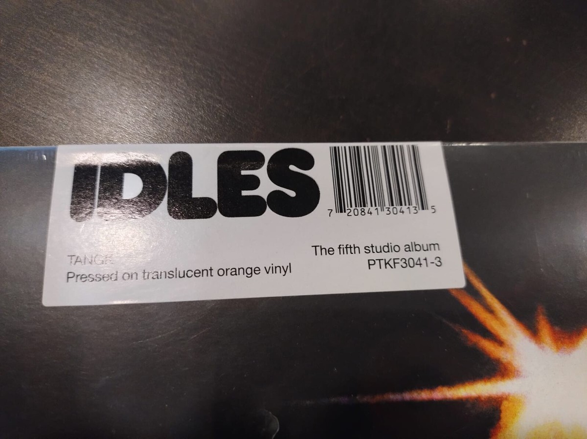 洋楽 IDLES / TANGK [Orange vinyl] IDLES - TANGK LP Orange Vinyl | eBay