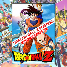 Dragon Ball Z Posters Anime Manga TV Wall Art Print Poster Picture Gift Home