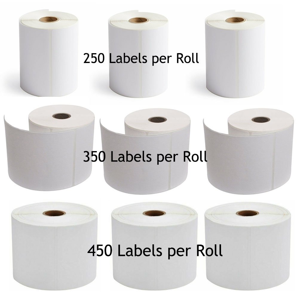 4x6 Labels Label Paper 4x6 1 To 40 Rolls Of 4x6 Direct Thermal