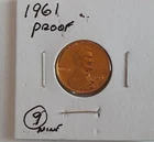 1961 PROOF Lincoln Cent  Item 9   Yes to Combined shipping