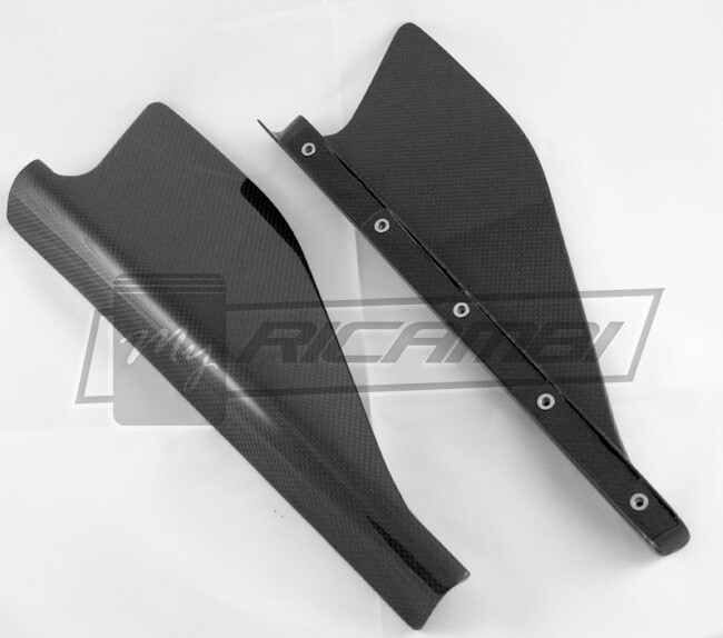Ferrari 458 Speciale & Aperta Carbon Fiber Side Skirts Aero Fins