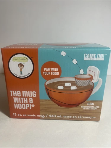 MAX’IS Creations The Mug with a Hoop! Game On! Edition Basketball Mug New In Box