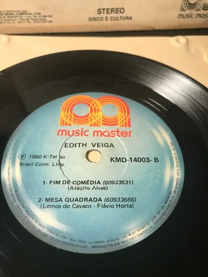 Edith Veiga Amor De Mentira 45 JORGE BEN GAL COSTA SAMBA PSYCH