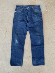 De colección Levi's 501 Raw Denim de 36 X 32 Cierre De Botones Azul Oscuro  Lavado De Jeans pantalones hechos en EE. UU. | eBay