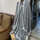 Liz Clairborne Off The Shoulder Scarf Black One Size  — photo 1