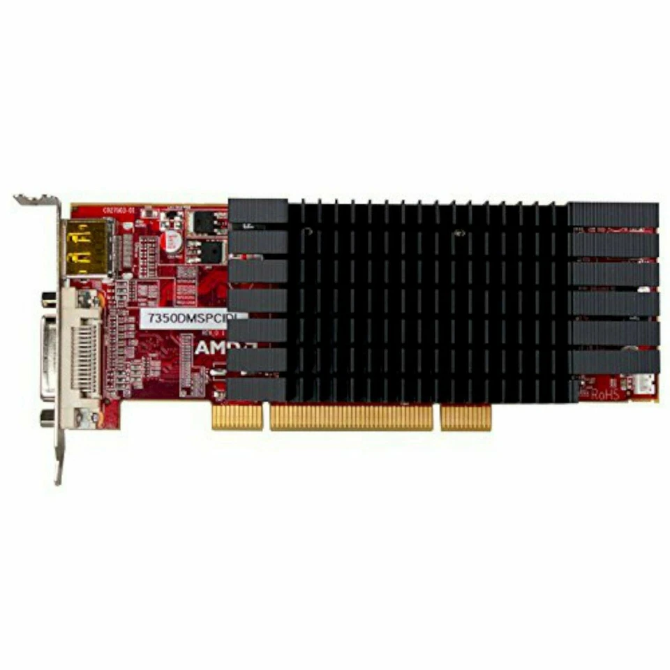 New VisionTek 900608 AMD Radeon HD 7350 PCI x16 512MB DMS59 Graphics Video Card - Image 3 of 4