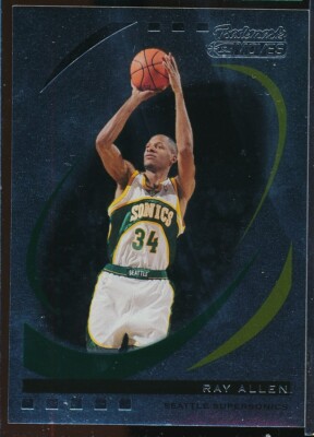 2006-07 Topps Trademark Moves Swish Foil #TSW11 Ray Allen /299 Supersonics HOF