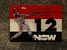 2007 Topps Generation Now Insert Angels #GN114 Mike Napoli Baseball Card