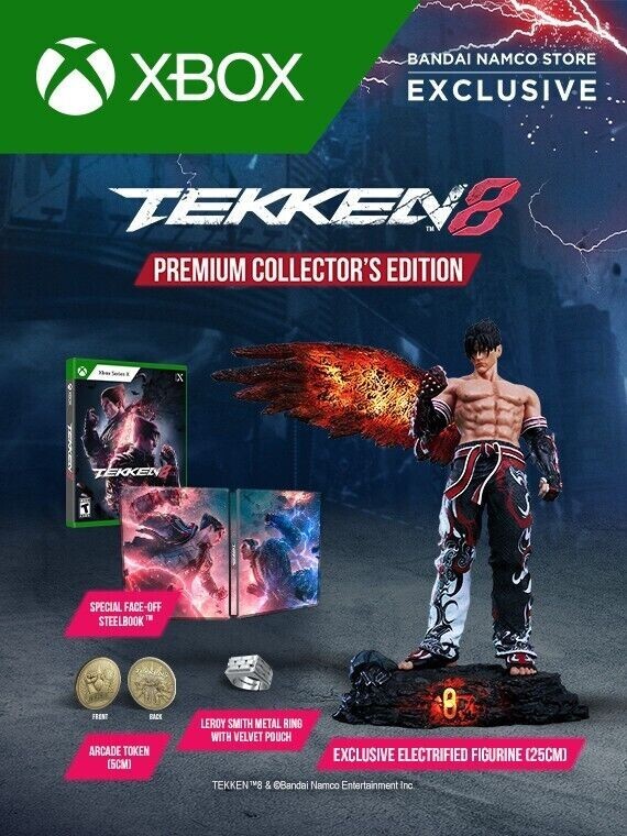 Tekken 8 Premium Collector Edition XBOX SERIES X Exclusive New | eBay