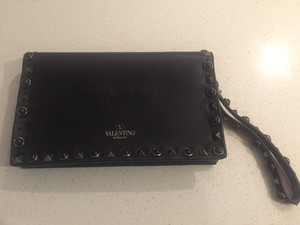 valentino rockstud flap clutch
