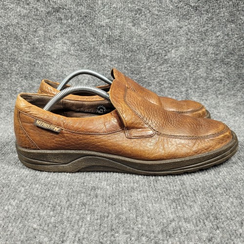 Scarpe Mephisto Uomo Taglia 9.5 Pelle Marrone Slip On Loafer 100% Suola  Gaoutchoug | eBay