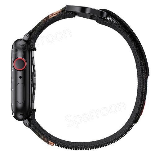 Rugged Military Nylon Strap Band For Apple Watch Ultra Series 9 8 7 6 5 4 SE - Picture 62 of 72
