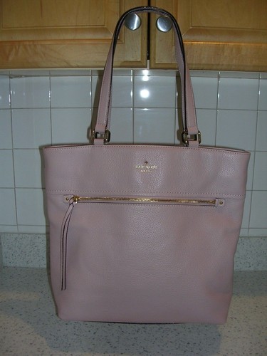 Kate Spade New York XL Tote RN 0102760 Ca 57710 Pebbled Leather Light Rose Pink eBay