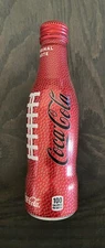 2019 ATLANTA SUPERBOWL FOOTBALL COCA COLA  8.5 OZ ALUMINUM BOTTLE CAN FULL.    B