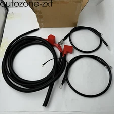 Powerstroke Negative & positive battery starter cable kit fits 1994-97 Ford 7.3L