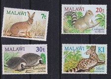 (malawi)1984 S 442/5 rabbits,squirrel,hedgehog..set MNH      w1186