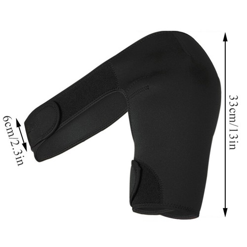 Shoulder Support Brace Joint Pain Injury Guard Strap Bandage Compression Wrap US - Picture 9 of 10