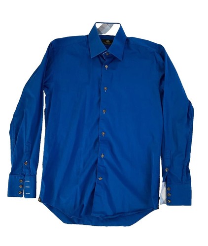 black and teal dress shirt Mens Slim Fit Dress Shirt Teal Regular Cuff DE DS3003
