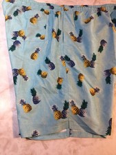 NWT Old Navy Pineapple Printed Swim Trunks for Men 8 inseam Size XXL