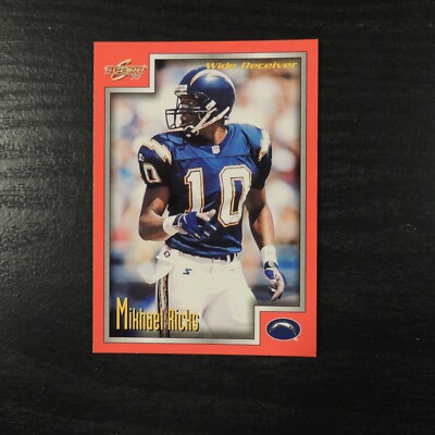 1999 Mikhael Ricks Score Card San Diego Chargers #194