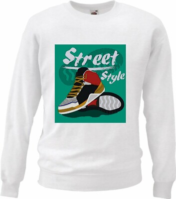 Sweatshirt STREET STYLE TURNSCHUHE SNEAKER LAUFSCHUHE SPORTSCHUHE