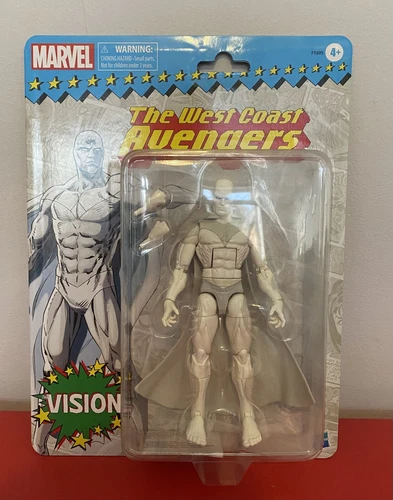 Figura de acción Marvel Legends Retro Collection Vision 6". Nuevo y precintado 