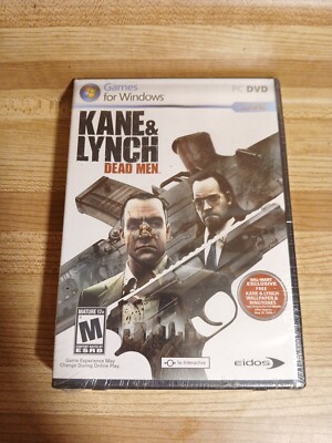 Kane & Lynch Dead Men PC Video Game Win  XP  / Vista  New