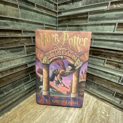 Harry Potter and the Sorcerer's Stone J K Rowling 1998 Hardcover 1st First Edit