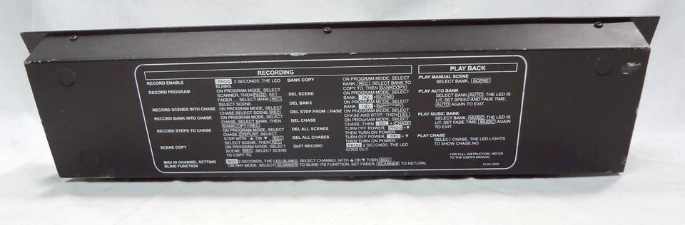 Eliminator Lightning DMX DJ 16 Channel Light Controller Model: DMXDJ - Image 2 of 4