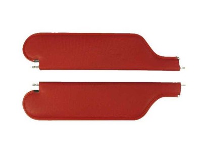 Sun Visor For 1966-1967 Chevrolet Chevelle Hardtop 2-DR Dark Red Front LH RH